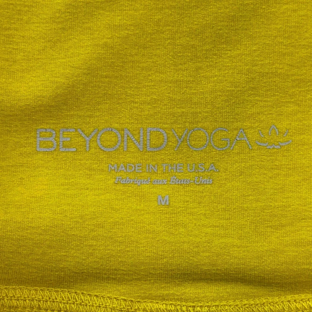 Beyond Yoga Skort Womens Medium Yellow Good Activewear Tennis Yoga Skirt